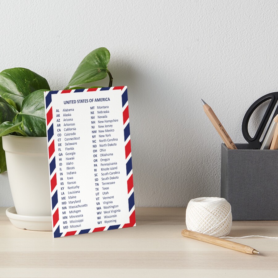 50 United States of America Poster
