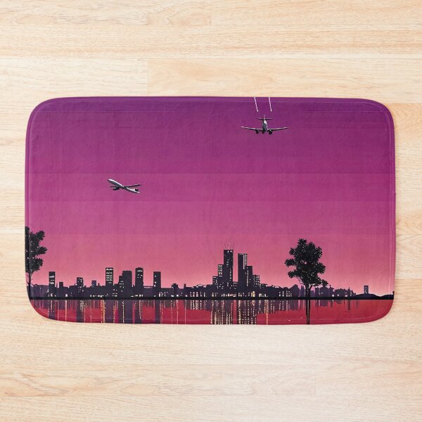 Item preview, Night Flight Over City designed and sold by irynaartbyim.