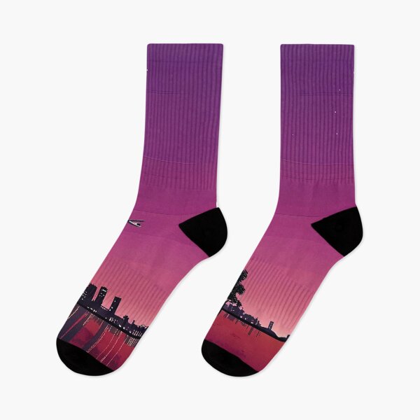 Item preview, Night Flight Over City designed and sold by irynaartbyim.