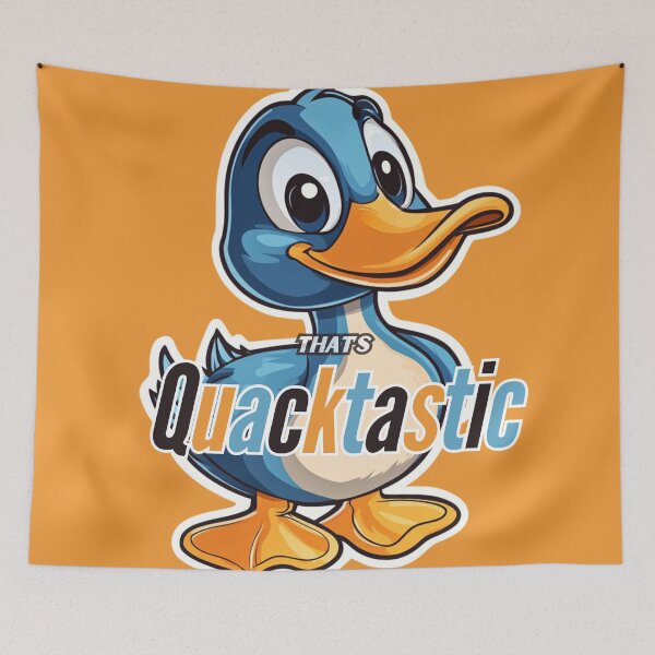 Item preview, Blue Duck - That's Quacktastic, 90s Movie Humor  designed and sold by Fantasy Masterpiece.