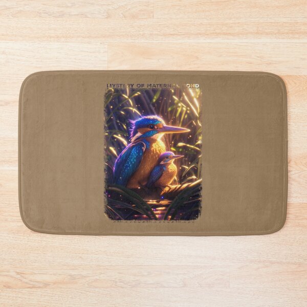 Item preview, Kingfisher Mother and Fledgling designed and sold by Zavdesign.
