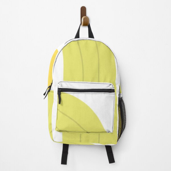 Item preview, Bright Abstract Design with Yellow Shapes and Curved Green Lines designed and sold by Beautiful art store.