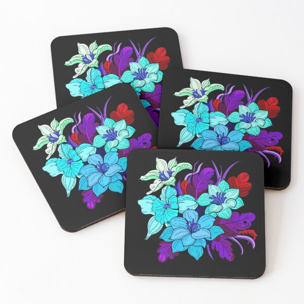 Item preview, Vibrant flowers designed and sold by Finally Awake.