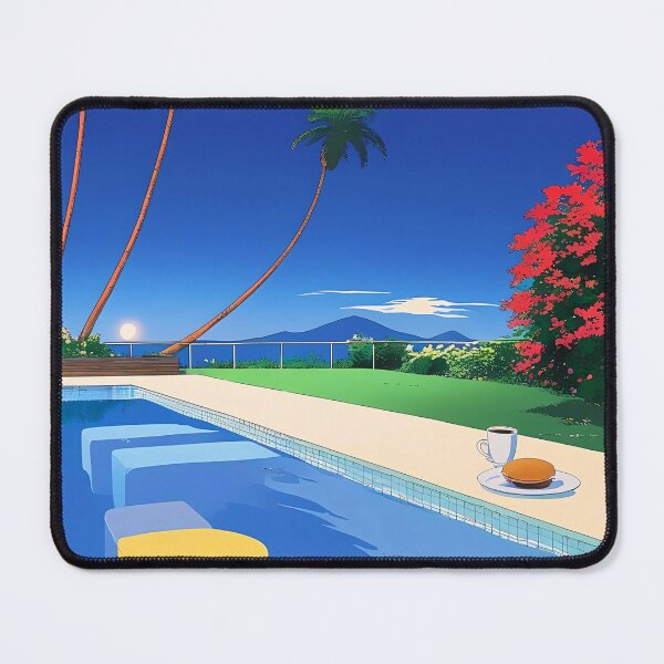 Item preview, Morning Poolside Coffee designed and sold by irynaartbyim.