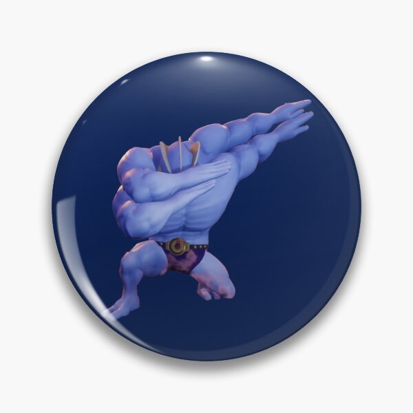 Item preview, Machamp Dab 3D - Epic and Fun Pose - T-shirt, Poster, Stickers designed and sold by MechanicalART.
