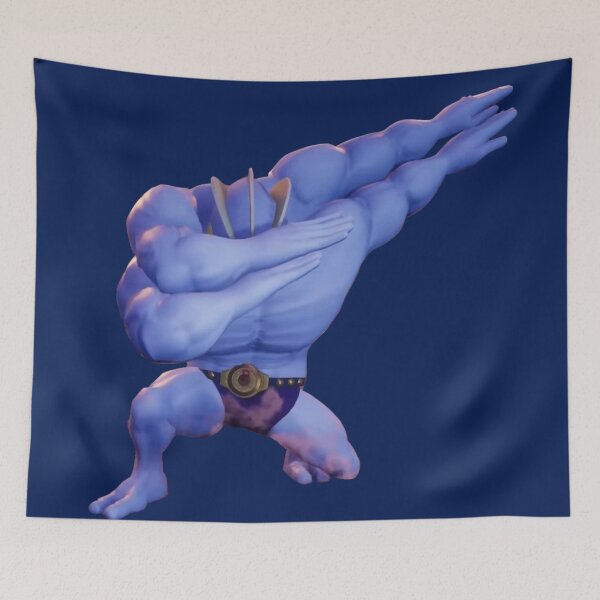 Item preview, Machamp Dab 3D - Epic and Fun Pose - T-shirt, Poster, Stickers designed and sold by MechanicalART.