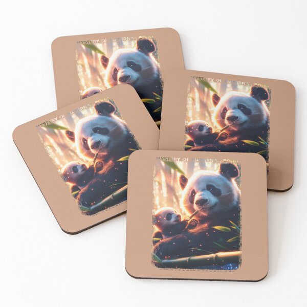Item preview,  Panda with Cub in Bamboo Forest designed and sold by Zavdesign.