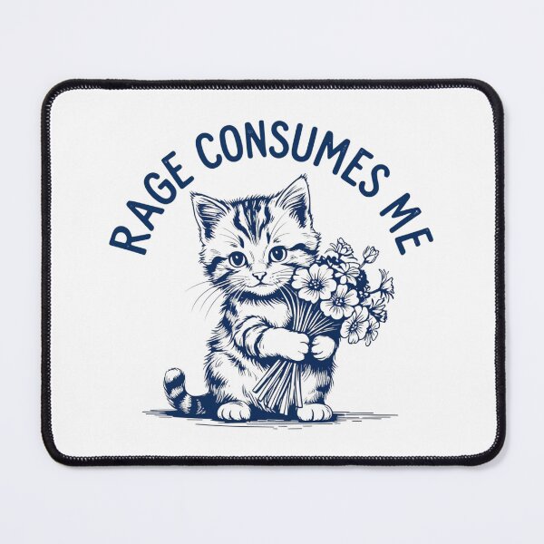 Item preview, Rage Consumes Kitten designed and sold by Adrian Kane.