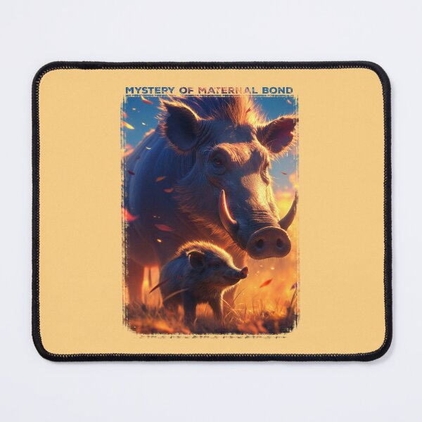 Item preview, Mother and Baby warthog designed and sold by Zavdesign.