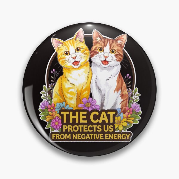 Artikelvorschau, DIE KATZE SCHÜTZT UNS VOR NEGATIVER ENERGIE entworfen und verkauft von Marketing Products Trust.