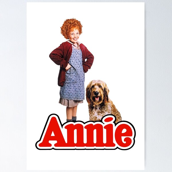 Vista previa del artículo con la obra «ANNIE - Annie y Sandy», diseñado y vendido por DCdesign.