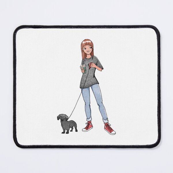 Item preview, Girl And Dog designed and sold by isminitelidec.