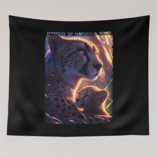 Item preview, Cheetah Maternal Love in Nature designed and sold by Zavdesign.