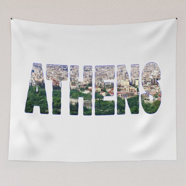 Item preview, ATHENS - Temple of Hephaestus at Ancient Agora of Athens designed and sold by Adam Gormley.