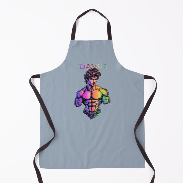 Item preview, David by Michelangelo buonarotti | colorful illustration designed and sold by Zavdesign.