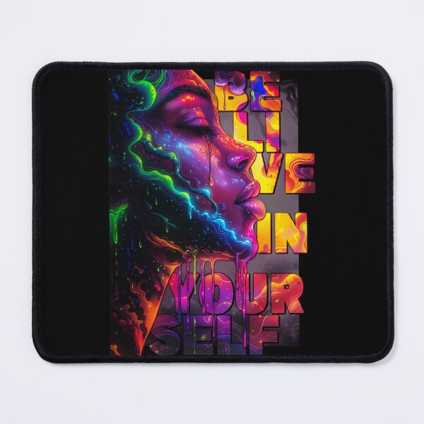 Item preview, Belive in yourself | beautiful woman in neon colors designed and sold by Zavdesign.