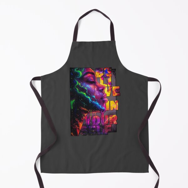 Item preview, Belive in yourself | beautiful  woman in neon colors designed and sold by Zavdesign.