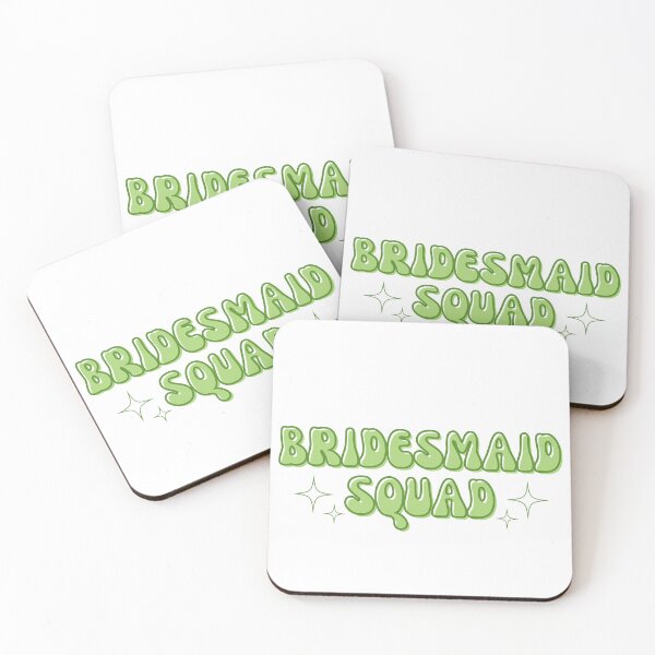 Item preview, Bridesmaid Squad in Green designed and sold by Alli Marie Designs.