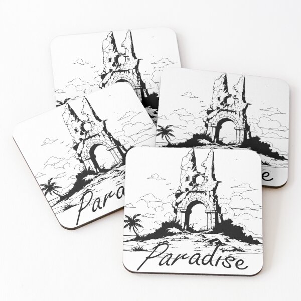 Item preview, Ruins of paradise designed and sold by Printaso.