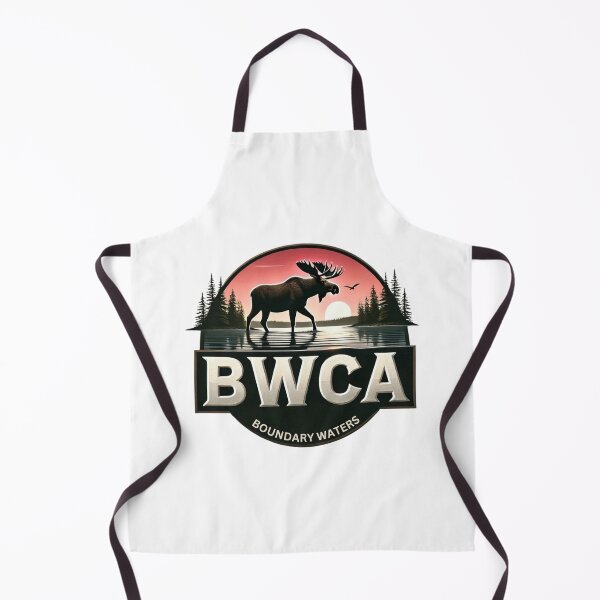 Item preview, Boundary Waters Canoe Area Wilderness Moose Design designed and sold by WayoftheWater.