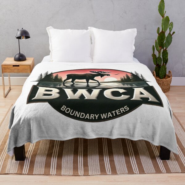 Item preview, Boundary Waters Canoe Area Wilderness Moose Design designed and sold by WayoftheWater.