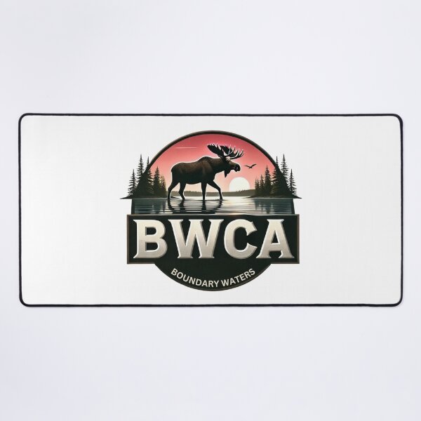 Item preview, Boundary Waters Canoe Area Wilderness Moose Design designed and sold by WayoftheWater.