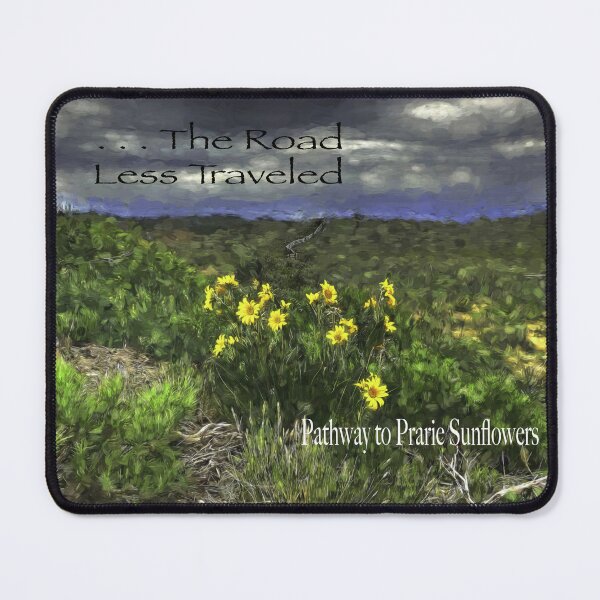 Item preview, RLT Pathway to Prairie Sunflowers Poster designed and sold by Wayne King.