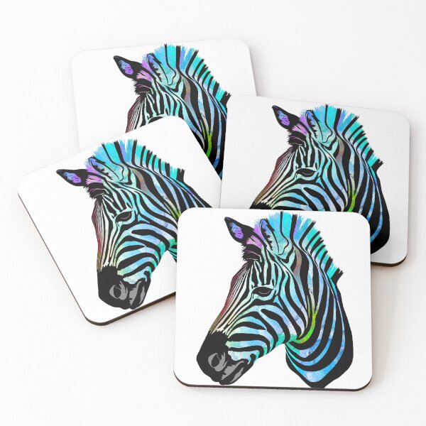 Artikelvorschau, Aquarell Zebra entworfen und verkauft von Munda-Lyn-Art.