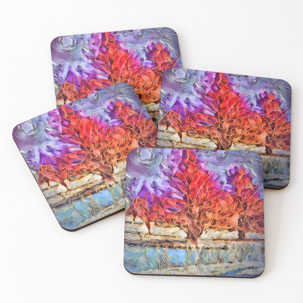 Item preview, Three Trees and a Shadow - 3 designed and sold by RiverDeeDesigns.