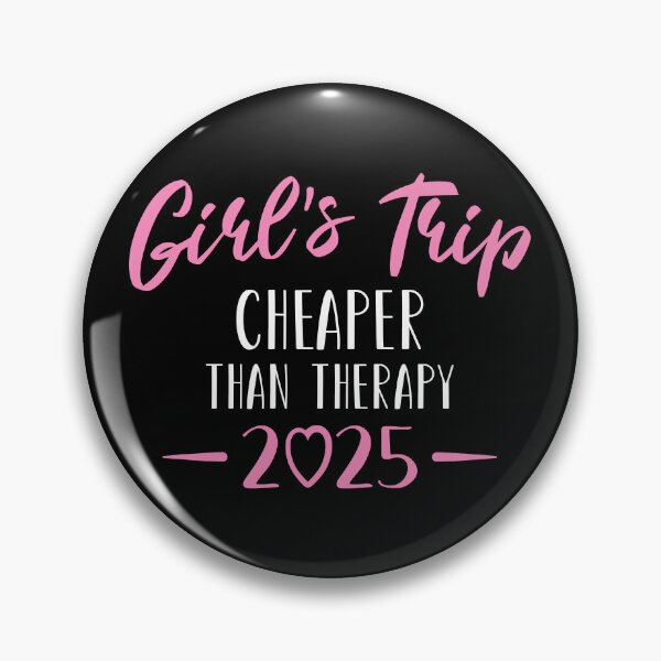 Item preview, Girl's Trip Cheaper Than Therapy 2025 designed and sold by Mclickster.