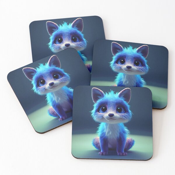 Item preview,  Animated cute  blue wolf . Zavdesign designed and sold by Zavdesign.