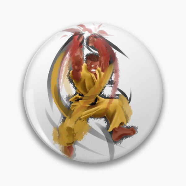 Item preview, Sean Dynamic Brazilian Fighter in Action - Vibrant Style designed and sold by MechanicalART.