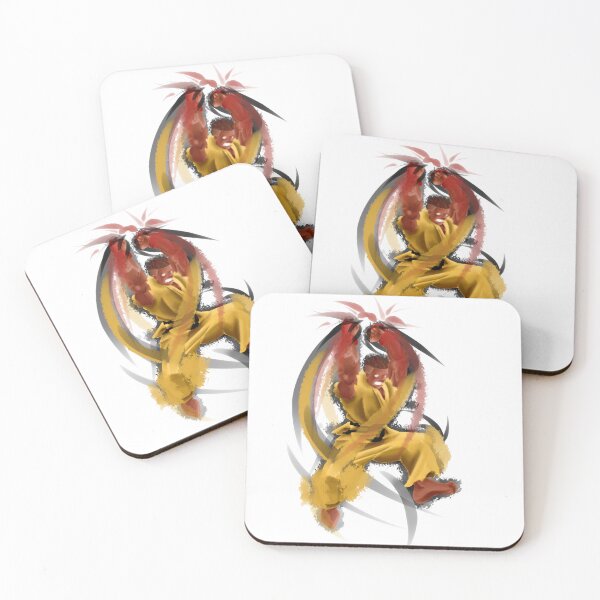 Item preview, Sean Dynamic Brazilian Fighter in Action - Vibrant Style designed and sold by MechanicalART.