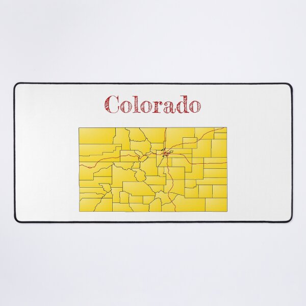 Item preview, Colorado Counties & Interstates designed and sold by PhilbonianDezin.