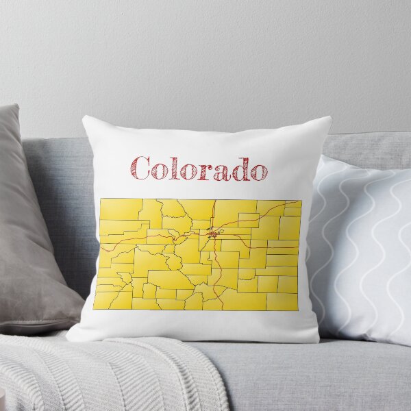 Item preview, Colorado Counties & Interstates designed and sold by PhilbonianDezin.