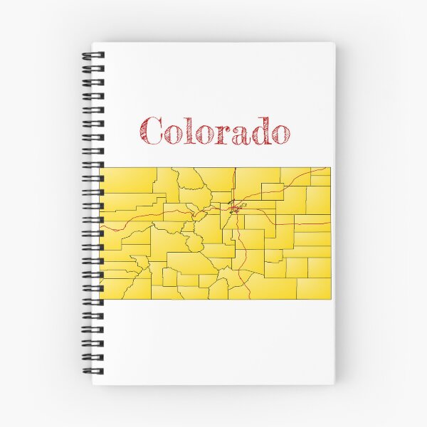 Item preview, Colorado Counties & Interstates designed and sold by PhilbonianDezin.