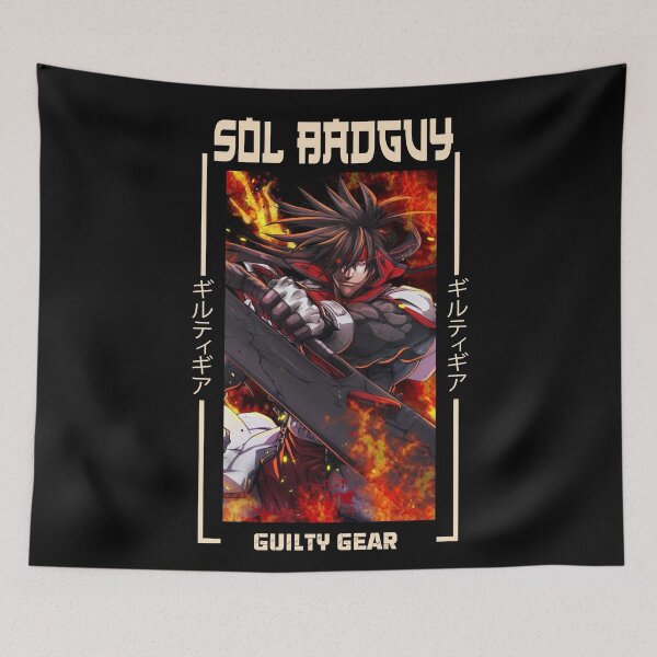 Item preview, Sol Badguy - Guilty Gear  designed and sold by Lorapatterns.