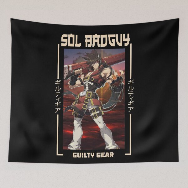 Item preview, Sol Badguy - Guilty Gear  designed and sold by Lorapatterns.