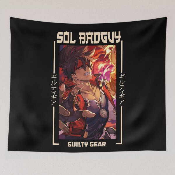 Item preview, Sol Badguy - Guilty Gear  designed and sold by Lorapatterns.
