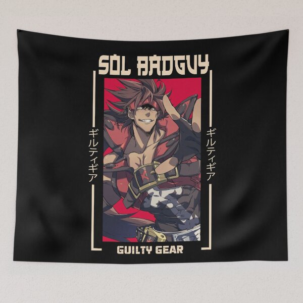 Item preview, Sol Badguy - Guilty Gear  designed and sold by Lorapatterns.