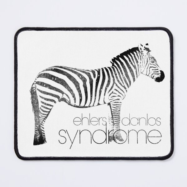 Item preview, Ehlers Danlos Grunge Zebra designed and sold by Ali Maeve Art.