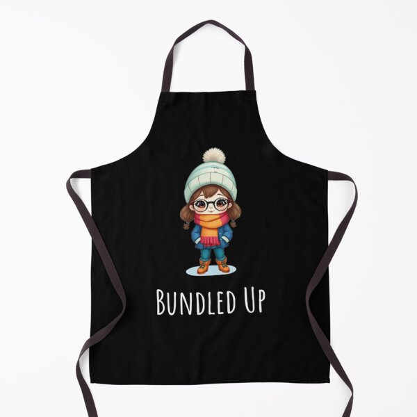 Item preview, Winter Festivities, cute anime girl, winter blues, holidays gifts, bundled up designed and sold by Artheaven77.
