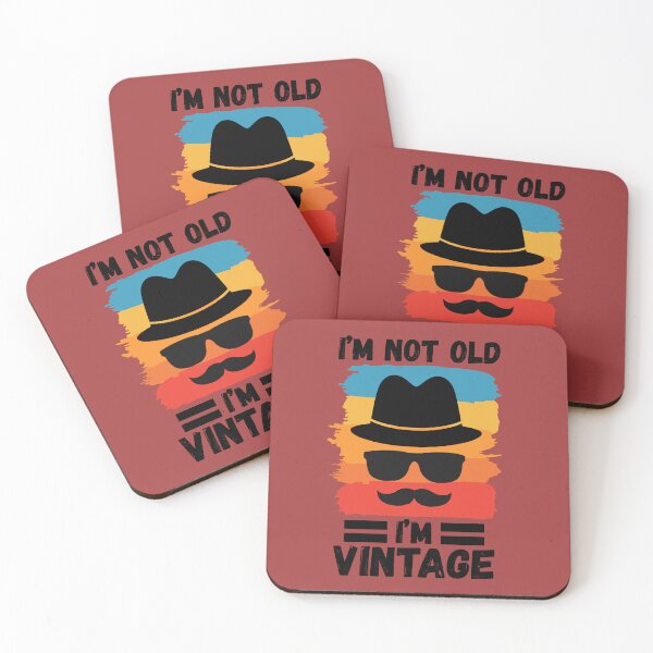 Item preview, I'm not Old I'm Vintage. Old School. Father's Day designed and sold by DesignHouse07.