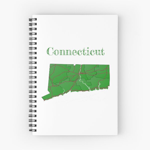 Item preview, Connecticut Counties & Major Roads designed and sold by PhilbonianDezin.