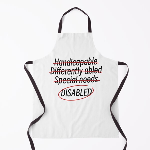 Item preview, Disabled’s Not a Dirty Word designed and sold by Ali Maeve Art.