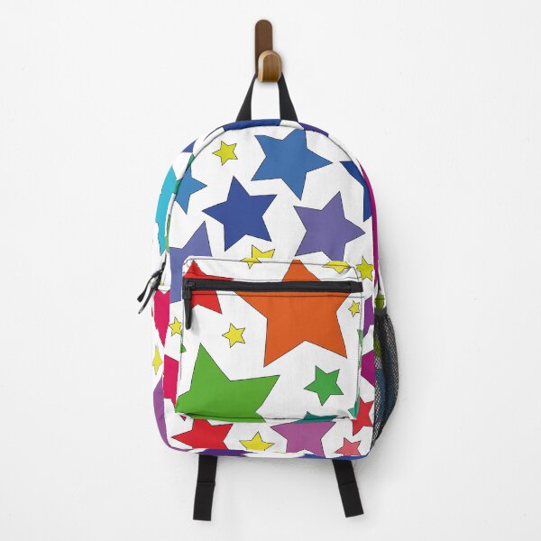 Vista previa del artículo con la obra «estrellas de colores con los colores del arcoiris», diseñado y vendido por Ekirlufly.