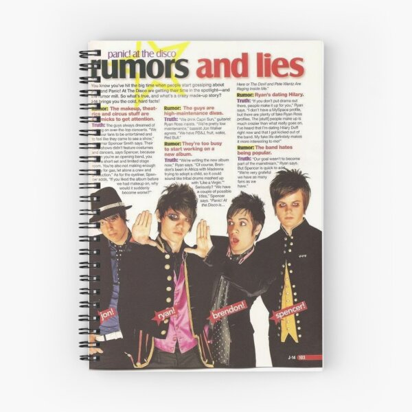 Item preview, Panic at the disco magazine  designed and sold by Karo141.