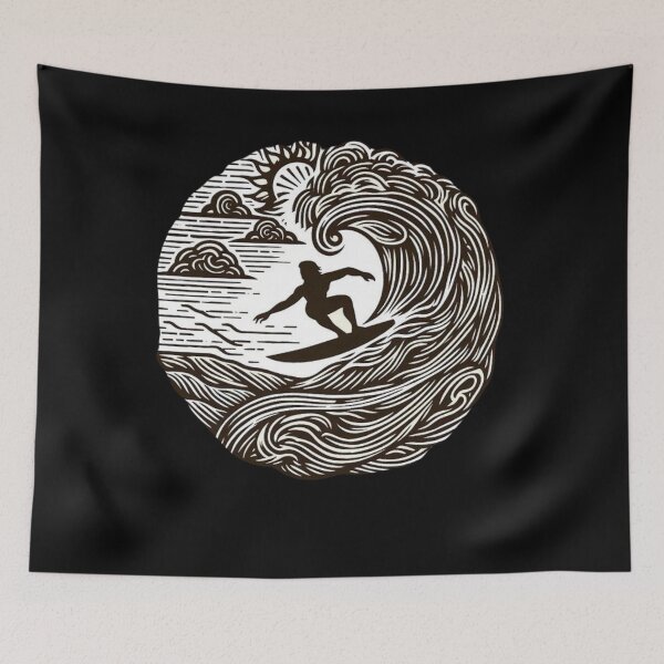 Item preview, Surfboarding. Catch the Wave. designed and sold by Myra365Art.