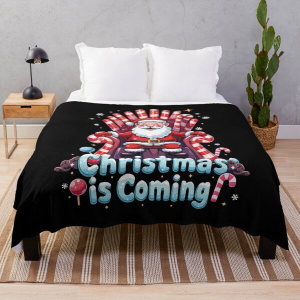 Item preview, Candy Cane Throne: Funny Christmas T-Shirt designed and sold by Krasnovaovaova.