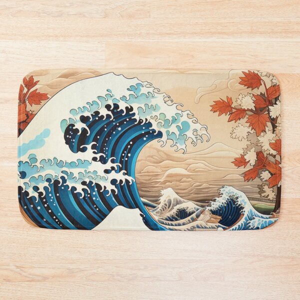 Item preview, The Wave off  Karagawa designed and sold by Myra365Art.